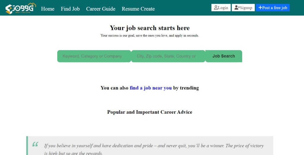 free job posting sites